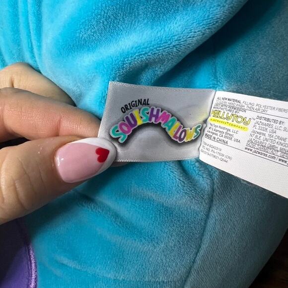 Squishmallows Disney Pixar Monsters Inc. Sulley Plush Toy Medium 14" - Picture 6 of 6